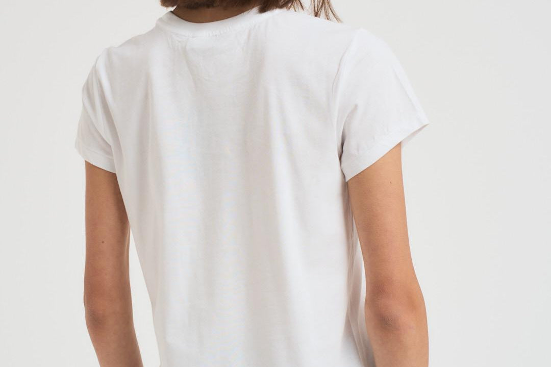 T-shirt donna in cotone bianca 211898698 005 RALPH LAUREN 