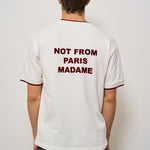 T-shirt uomo girocollo panna e bordeaux TS262 CO167OW DROLE DE MONSIEUR 