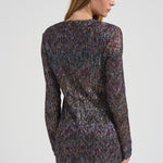 Mini abito scollo a V donna G1N BC005GS91P6 MISSONI 
