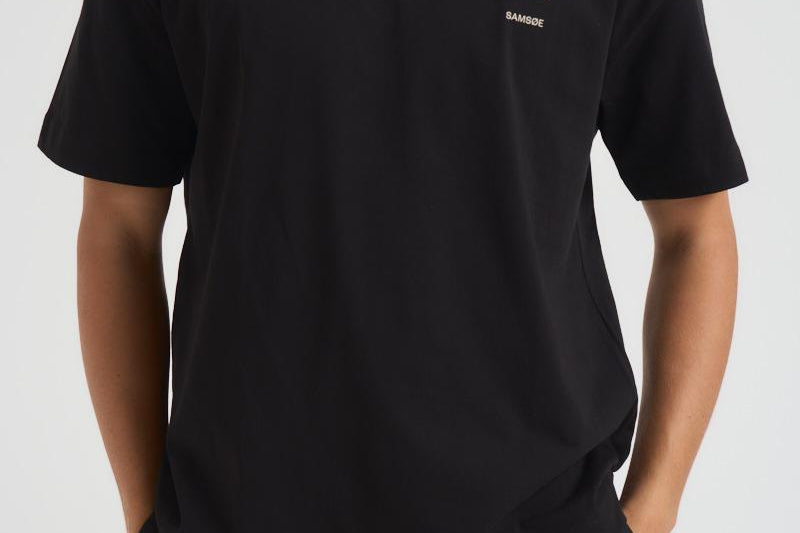 T-shirt uomo Joel girocollo nera M22300126 BLACKBASIC SAMSØE SAMSØE 
