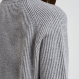 Maglia donna girocollo grigio MARINE WL15ML MC2 SAINT BARTH 