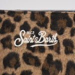 Pochette donna Parisienne in misto lana leopardata PARISIENNE FTLEO18 MC2 SAINT BARTH 