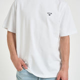 T-shirt uomo girocollo bianca 125T 100 ARTE ANTWERP 