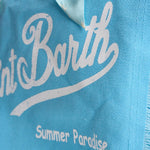 Borsa donna Colette azzurra con foulard VANITYFOULARD 09250L MC2 SAINT BARTH 