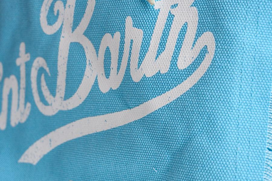Borsa donna Colette azzurra con foulard VANITYFOULARD 09250L MC2 SAINT BARTH 