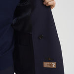 Abito uomo doppiopetto blu notte BOLGHERIPO 40011211 BRIGLIA 