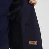 Abito uomo doppiopetto blu notte BOLGHERIPO 40011211 BRIGLIA 