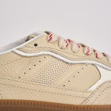 Sneakers donna in suede beige S100709 01 ALOHAS 