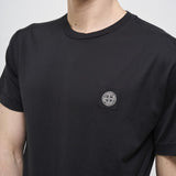 T-shirt uomo girocollo nera 2100039 S0013V0029 STONE ISLAND 