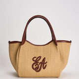 Borsa donna tote bag marrone EW001009 AF25819M1334 EMPORIO ARMANI 