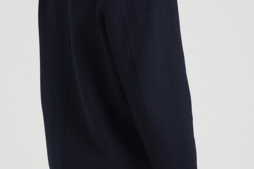 Cappotto uomo corto blu notte CARY NAVY BLUE ACCADEMIE TESSILI 