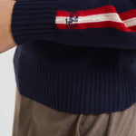 Maglia donna con stampa blu e rossa PEAK SKILOVE6141 MC2 SAINT BARTH 