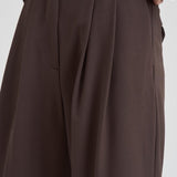 Pantalone sartoriale in lana donna GEM11S37 MORO NINE IN THE MORNING 