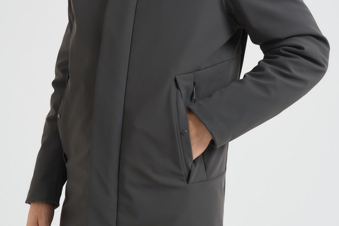 Giubbotto uomo Superflex Winter Eskimo fango W25002 20 RRD 