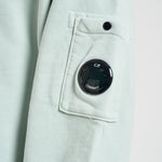 Felpa uomo girocollo turchese SS036A 804 C.P. COMPANY 