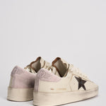 Sneakers donna Stardan bianche e rosa GWF00128 F00727682942 GOLDEN GOOSE 