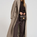 Cappotto doppiopetto con cintura donna GWP02319 P00209160407 GOLDEN GOOSE 