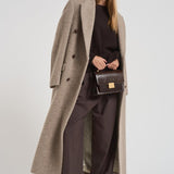 Cappotto doppiopetto con cintura donna GWP02319 P00209160407 GOLDEN GOOSE 