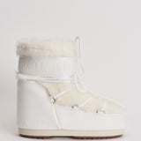 Stivale donna Low Faux Fur bianco 1409390 A002WHITE MOON BOOT 