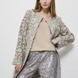 Giacca donna Peonia gesso in pizzo D430379 PEONIA038 P.a.r.o.s.h. 