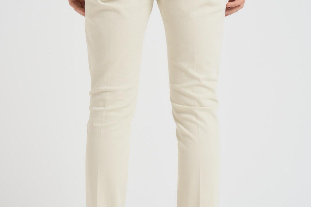 Pantalone uomo Gaubert Chino sabbia UP235 GS043U005 DONDUP 