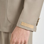 Abito uomo doppiopetto beige GHERIPO 30010843 BRIGLIA 