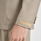 Abito uomo doppiopetto beige GHERIPO 30010843 BRIGLIA 