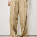 Pantalone donna wide-leg beige GWP01203 P00117015272 GOLDEN GOOSE 