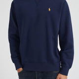 Felpa uomo girocollo blu 710P01523 002 RALPH LAUREN 