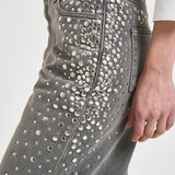 Jeans donna Melody in denim grigio GWP02079 P00234860100 GOLDEN GOOSE 