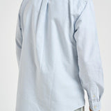 Camicia uomo Oxford gessata celeste 710B14607 001 RALPH LAUREN 