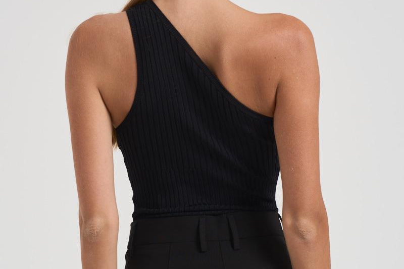 Body monospalla donna KIDA BLACK IRO 