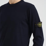 Maglia uomo girocollo blu 5100071 S00C4V0020 STONE ISLAND 