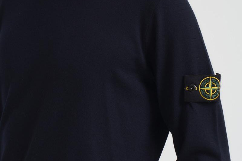 Maglia uomo girocollo blu 5100071 S00C4V0020 STONE ISLAND 