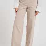 Pantalone in gabardina di cotone donna A04736T3 047 PESERICO 