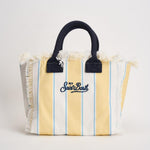 Borsa donna colette a righe gialla e bianca COLETTE 02600L MC2 SAINT BARTH 