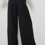 Pantalone donna over Lou neri 10389 BLACK ANINE BING 