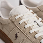 Sneakers uomo in camoscio beige 809P09753 005 RALPH LAUREN 