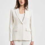 Blazer donna monopetto Cady bianco D420220 PANTY26002 P.a.r.o.s.h. 