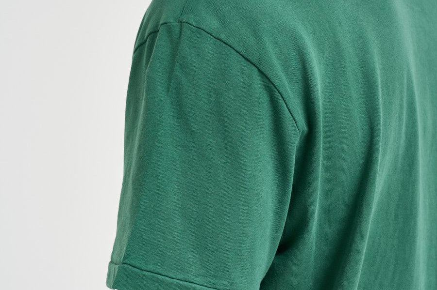 T-shirt uomo con stampa verde 710B13522 001 RALPH LAUREN 