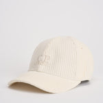 Cappellino uomo a costine panna CMAC226A 110472A402 CP COMPANY 