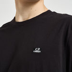 T-shirt uomo girocollo nera TS726A 999 C.P. COMPANY 