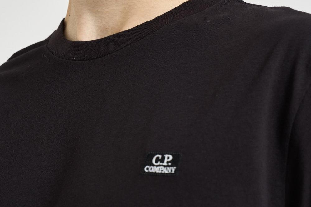 T-shirt uomo girocollo nera TS726A 999 C.P. COMPANY 