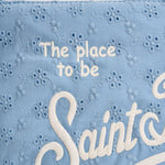 Pochette donna Aline sangallo celeste ALINESANGALLOL 00549L MC2 SAINT BARTH 