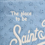 Pochette donna Aline sangallo celeste ALINESANGALLOL 00549L MC2 SAINT BARTH 