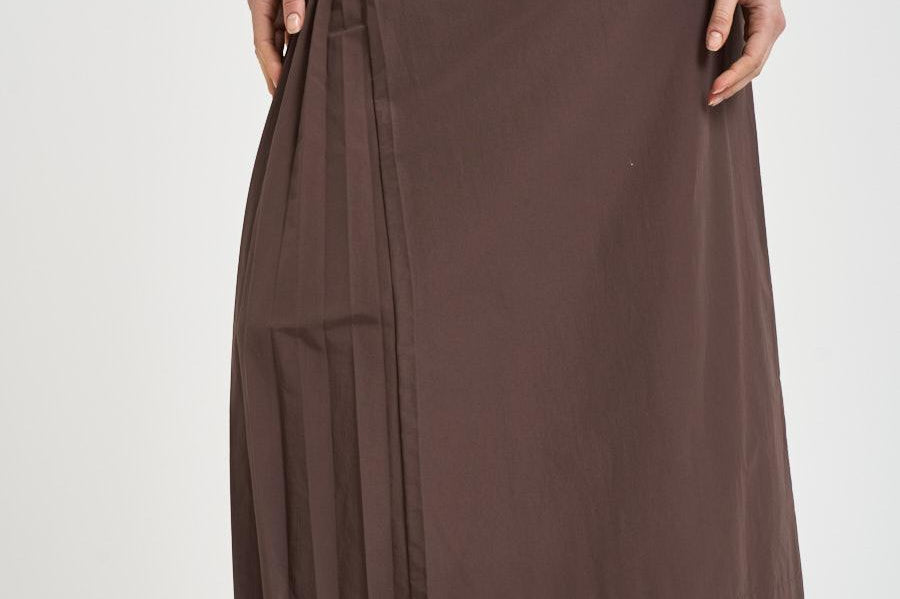 Gonna donna midi Summy tortora 101950 D9490641 INCOTEX 