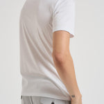 T-shirt uomo bianca SH000760 BIANCO ACCADEMIE TESSILI 