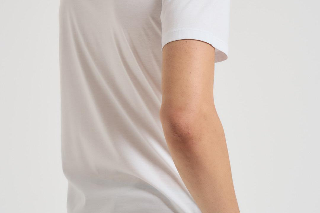 T-shirt uomo bianca SH000760 BIANCO ACCADEMIE TESSILI 