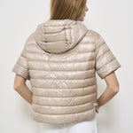 Cappa donna beige con cappuccio PI001993D 1985 HERNO 