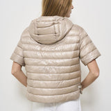 Cappa donna beige con cappuccio PI001993D 1985 HERNO 